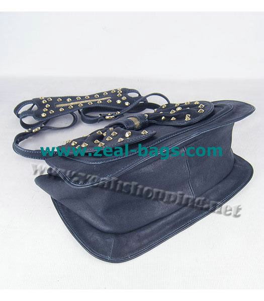 Cheap 3.1 Phillip Lim Edie Bow Studded Bag Dark Blue Replica